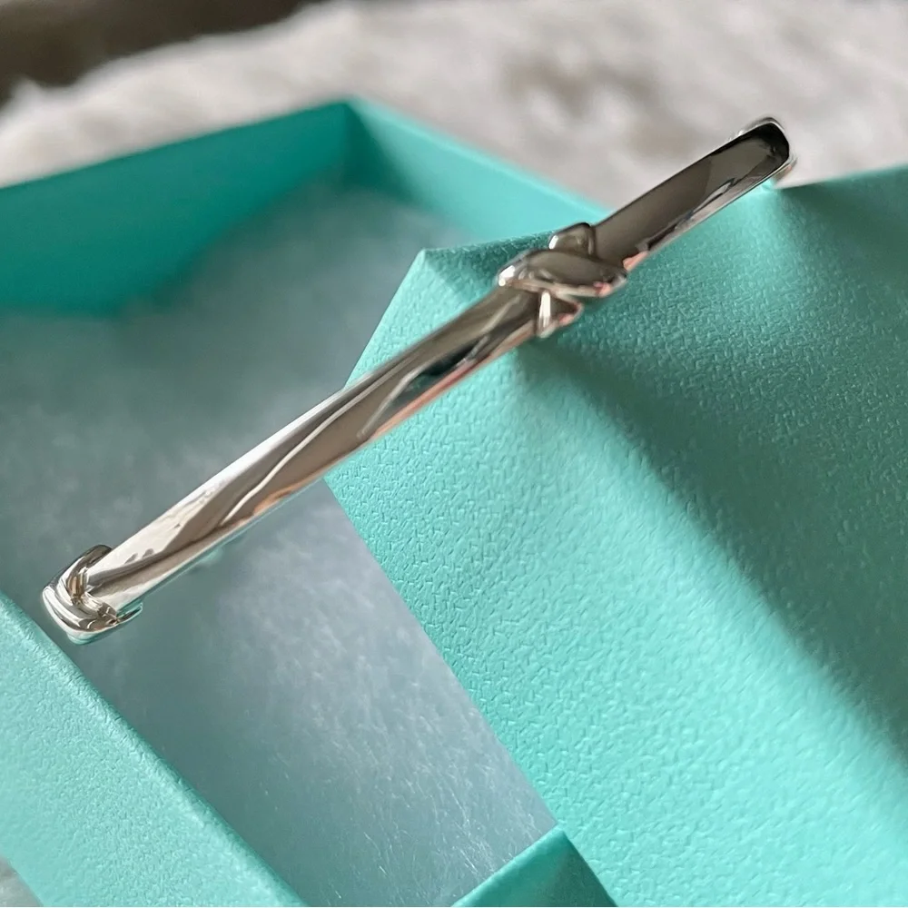 Tiffany and Co. Signature X Bangle - Picture 1 of 7